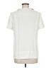 Elie Tahari 100% Polyester Ivory Short Sleeve Top Size M - photo 2