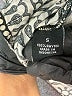 MSK 100% Rayon Paisley Gray Casual Dress Size S - photo 8