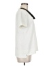 Elie Tahari 100% Polyester Ivory Short Sleeve Top Size M - photo 4