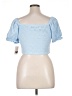 SO Blue Short Sleeve Top Size 1X - photo 2
