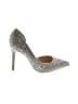 Betsey Johnson Silver Heels Size 7 1/2 - photo 1