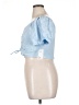 SO Blue Short Sleeve Top Size 1X - photo 5