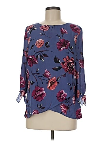 I.N. Studio 3/4 Sleeve Blouse (view 1)