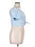 SO Blue Short Sleeve Top Size 1X - photo 4
