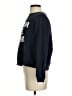 Sézane Graphic Blue Pullover Sweater Size S - photo 5