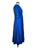 Halston 100% Polyester Blue Casual Dress Size 8 - photo 4