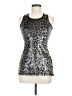 Assorted Brands Gray Sleeveless Blouse Size M - photo 1