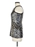 Assorted Brands Gray Sleeveless Blouse Size M - photo 5