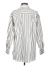 Lands' End Stripes Ivory Long Sleeve Button-Down Shirt Size XS - photo 2