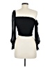 Love Tree 100% Polyester Black 3/4 Sleeve Blouse Size M - photo 2