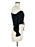 Love Tree 100% Polyester Black 3/4 Sleeve Blouse Size M - photo 4