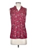 Assorted Brands Burgundy Sleeveless Blouse Size S - photo 1