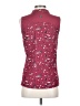 Assorted Brands Burgundy Sleeveless Blouse Size S - photo 2