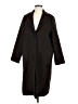 H&M 100% Recycled Polyester Black Coat Size 8 - photo 1