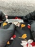 Pleione Floral Black 3/4 Sleeve Blouse Size M - photo 7