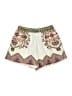 Cleobella Paisley Ivory Shorts Size XS - photo 1