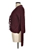Say What? Burgundy Cardigan Size M - photo 5