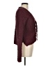 Say What? Burgundy Cardigan Size M - photo 4