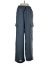 Unbranded 100% Polyester Blue Cargo Pants Size S - photo 1