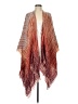 Steve Madden 100% Polyester Orange Poncho One size - photo 1