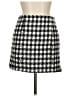 VICI 100% Polyester Houndstooth Gray Ivory Casual Skirt Size M - photo 1