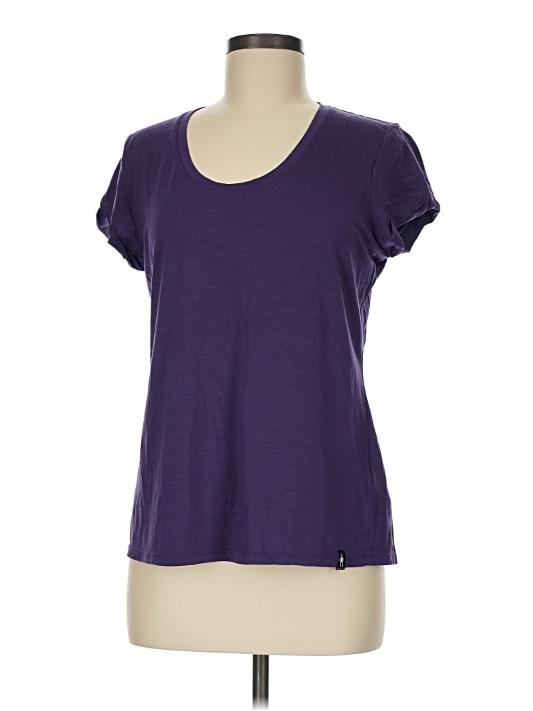 Pre-owned Smartwool Active T-shirt In Purple