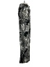 IMAN Paisley Black Dress Pants Size XS - photo 4