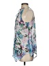 Jaime 100% Polyester Blue Sleeveless Blouse Size S - photo 5