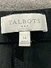 Talbots Outlet Solid Black Casual Pants Size 14 - photo 7