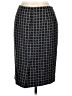 Grace Elements Houndstooth Black Wool Skirt Size 8 - photo 2