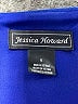Jessica Howard Solid Blue Cocktail Dress Size 6 - photo 7