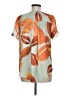 DR2 100% Polyester Print Orange Short Sleeve T-Shirt Size M - photo 2