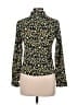 Dana Buchman Print Yellow Long Sleeve Blouse Size M (estimated) - photo 2