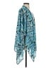 Earthbound Trading Co. Teal Kimono Size 0 - photo 4