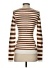 Unsubscribed Stripes Brown Pullover Sweater Size S - photo 2
