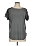 Unbranded Solid Gray Short Sleeve T-Shirt Size M - photo 1