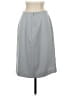 Uniqlo Solid Gray Formal Skirt Size S - photo 2