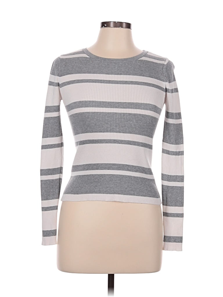 Pre-owned Milk & Honey Long Sleeve T-shirt In Gray