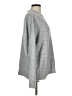 Carly Jean Solid Gray Pullover Sweater Size M - photo 4