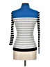 Ann Taylor LOFT Stripes Blue Turtleneck Sweater Size M (petite) - photo 2