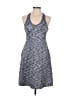 MPG Chevron-herringbone Gray Casual Dress Size M - photo 1