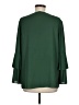 Alfani 100% Polyester Green 3/4 Sleeve Blouse Size M - photo 2