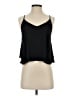 Assorted Brands 100% Polyester Black Sleeveless Blouse Size S - photo 1