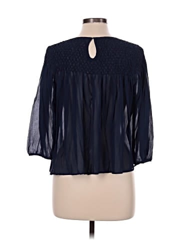 Kas New York 3/4 Sleeve Silk Top (view 2)