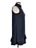 Unbranded Solid Blue Casual Dress Size L - photo 4
