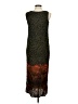 Teddi Graphic Brown Casual Dress Size M (estimated) - photo 2