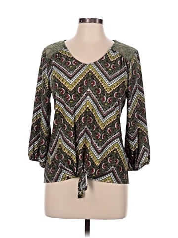 KRISTIN NICOLE 3/4 Sleeve Blouse (view 1)