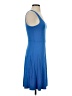 Old Navy Solid Blue Casual Dress Size XS - photo 4