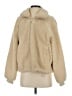 Levi's 100% Polyester Ivory Faux Fur Jacket Size S - photo 1