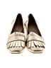 Kenneth Cole REACTION Metallic Ivory Heels Size 9 - photo 2